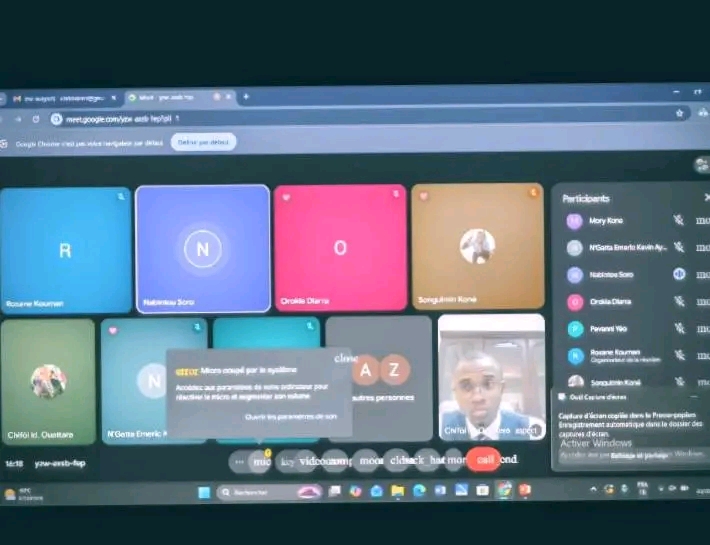 A L'INTERNATIONAL, L'AIPAC PARTAGE AVEC LA JEUNESSE IVOIRIENNE